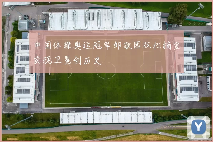 中国体操奥运冠军邹敬园双杠摘金实现卫冕创历史