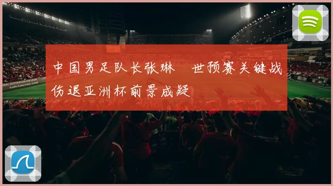 中国男足队长张琳芃世预赛关键战伤退亚洲杯前景成疑